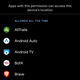 Tanto Android Q como iOS 13 obtendrán su propia versión de configuraciones de permisos.